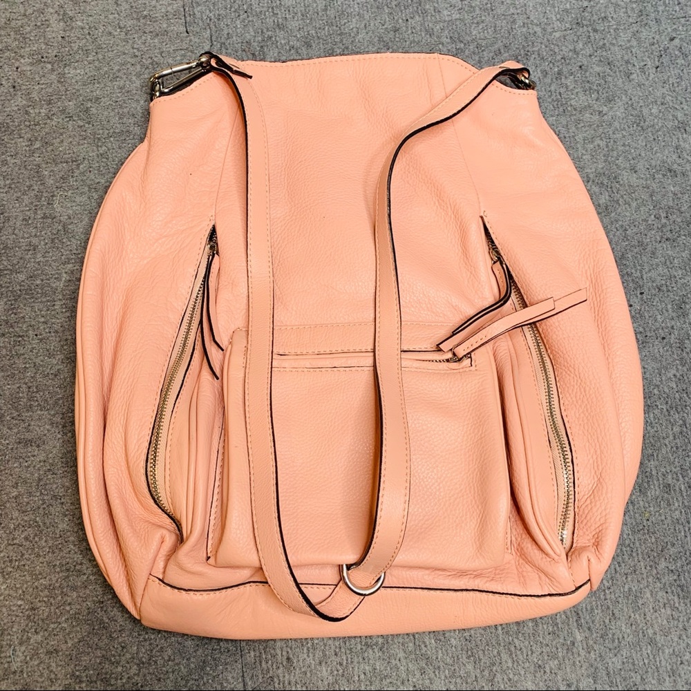 Zara Women Leather hobo/backpack/crossbody